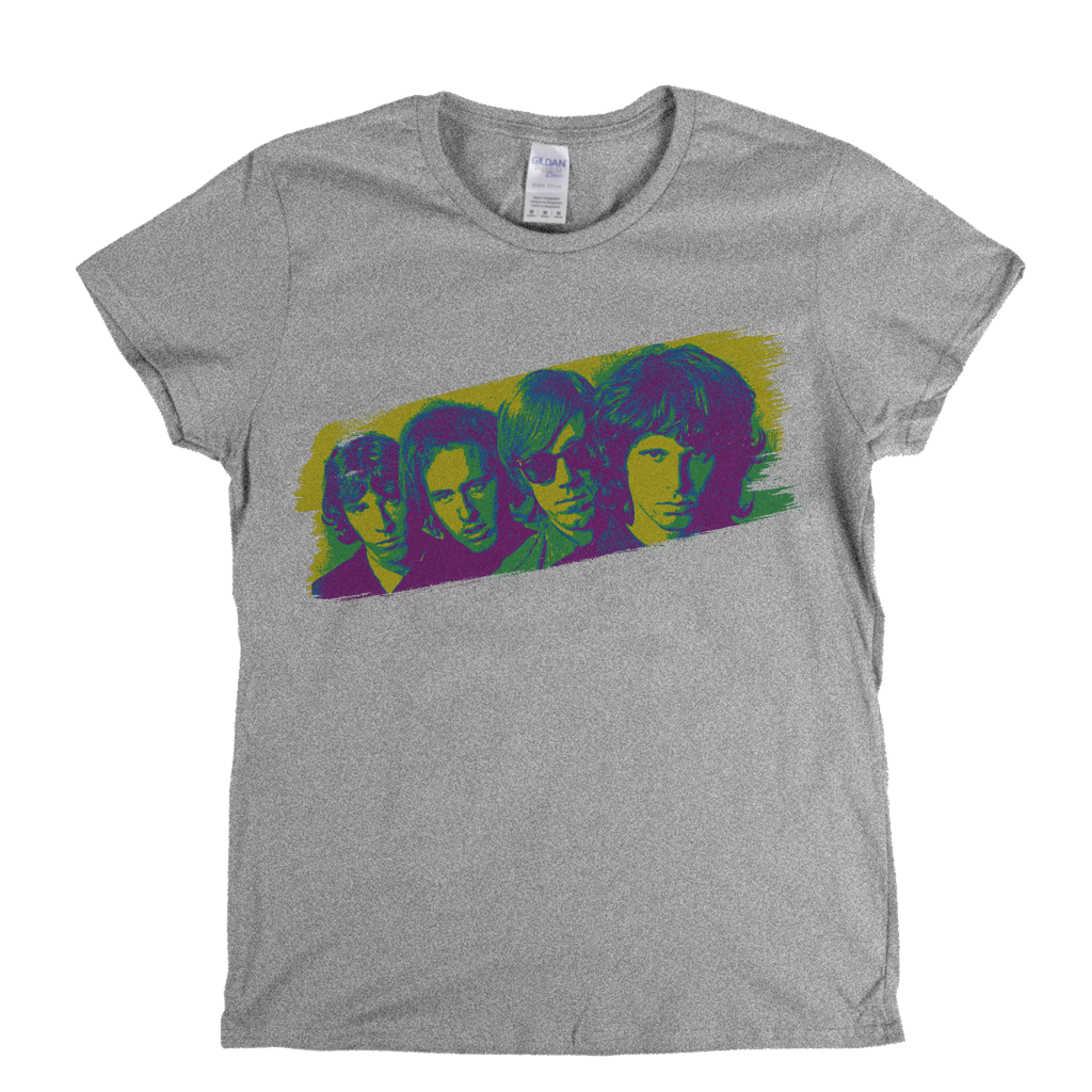 The Doors Portraits Womens T-Shirt