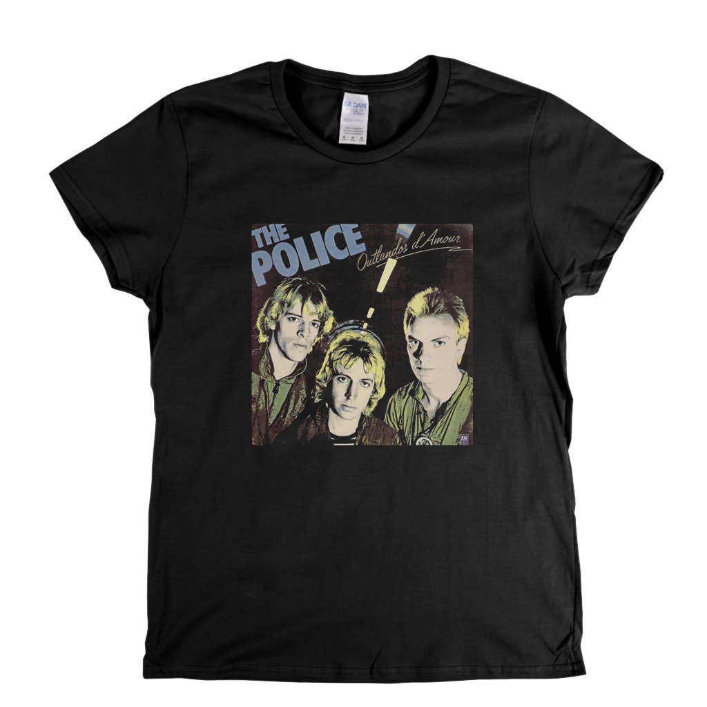 The Police Outlandos Damour Womens T-Shirt