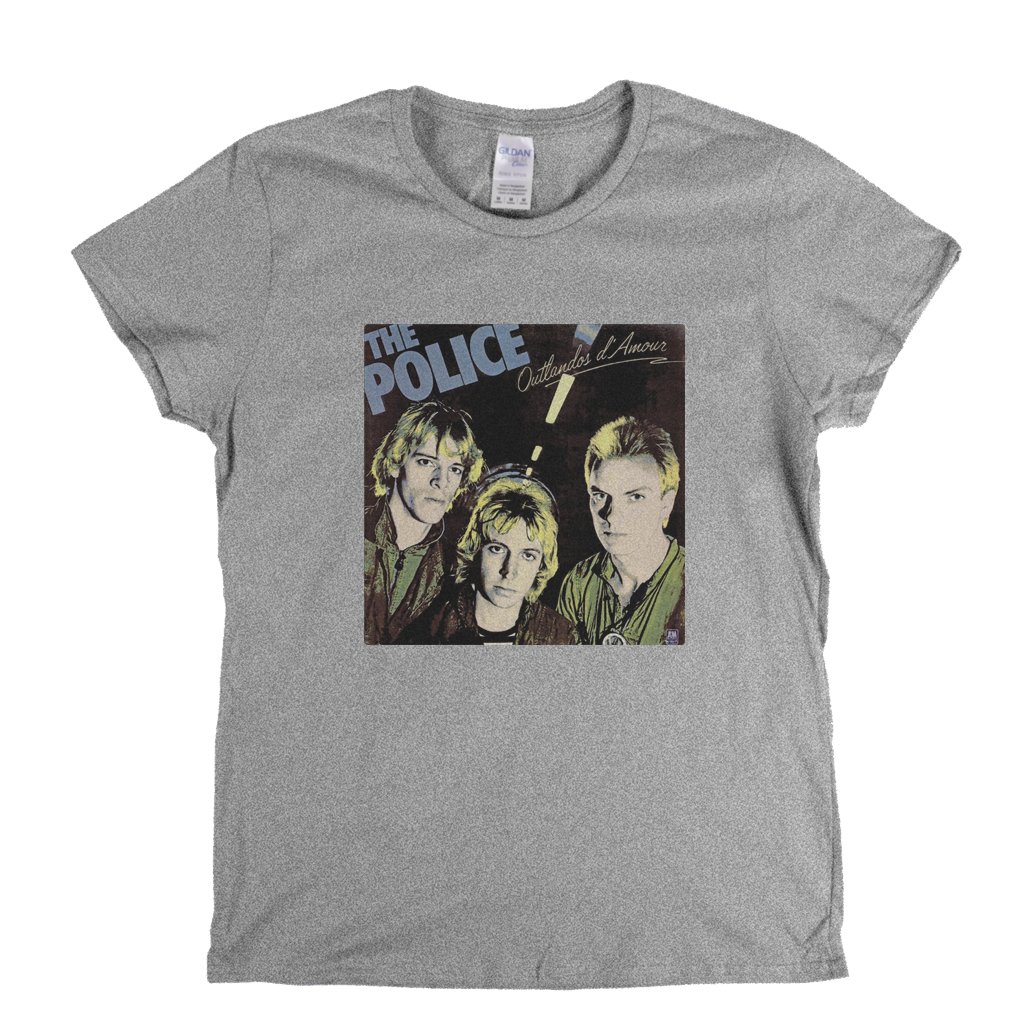 The Police Outlandos Damour Womens T-Shirt