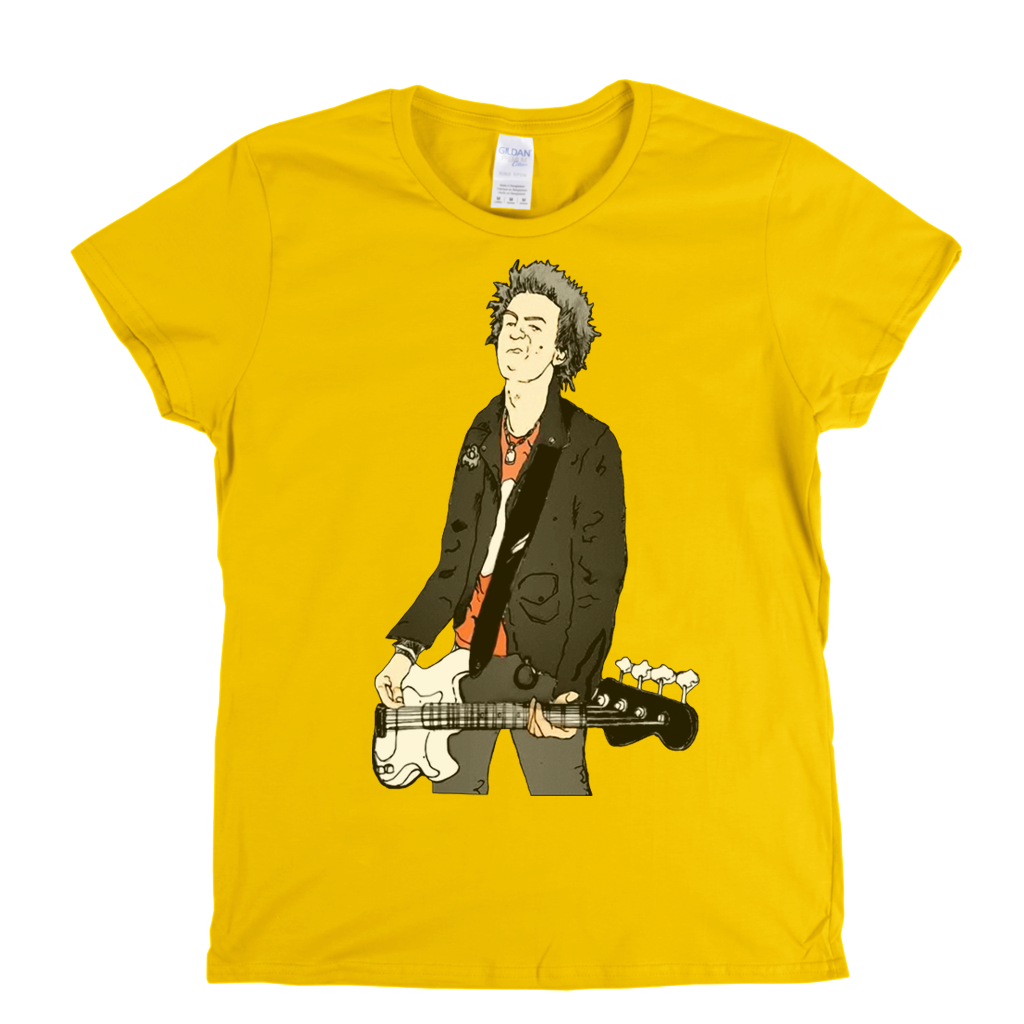 Sid Vicious Art Womens T-Shirt