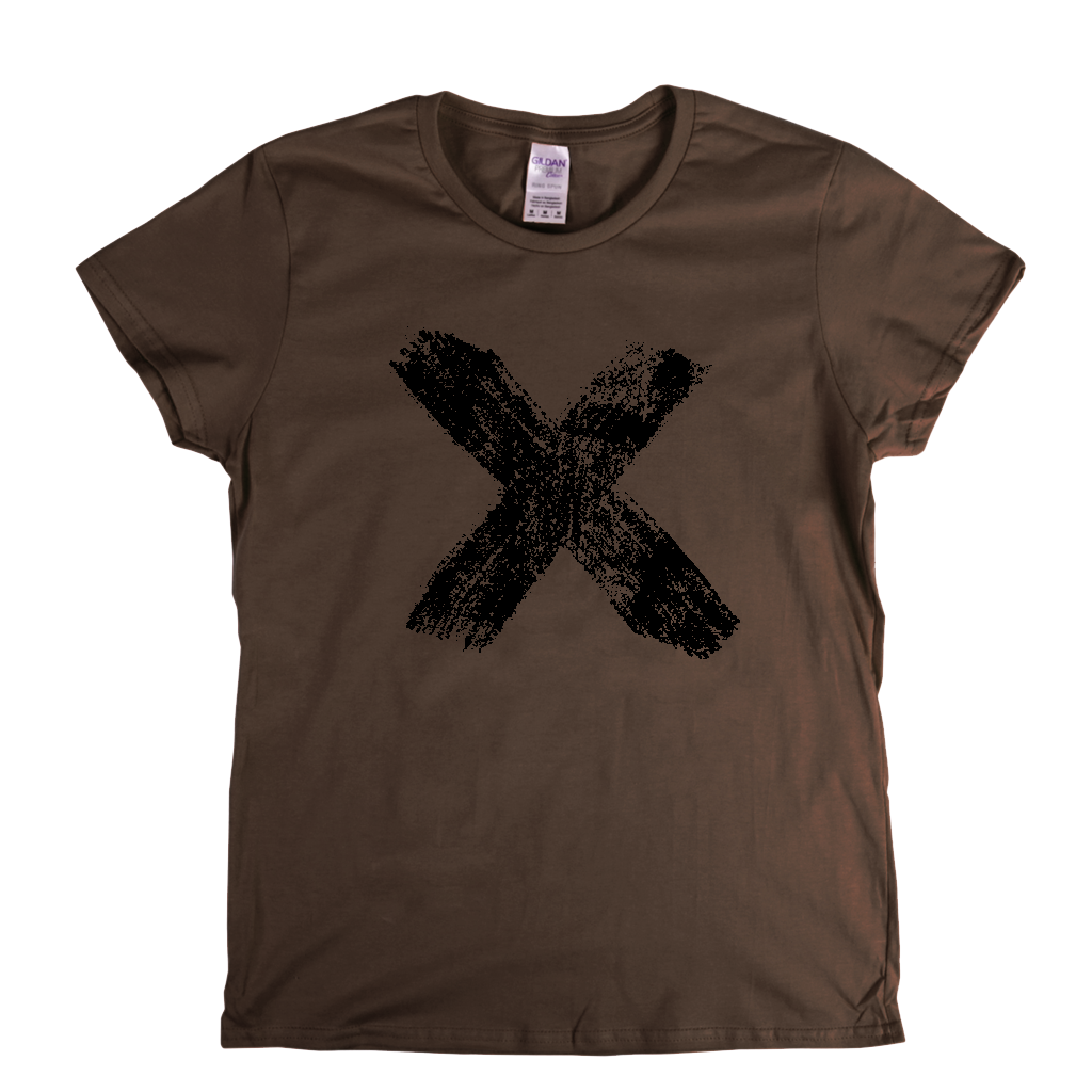 Letter X Womens T-Shirt