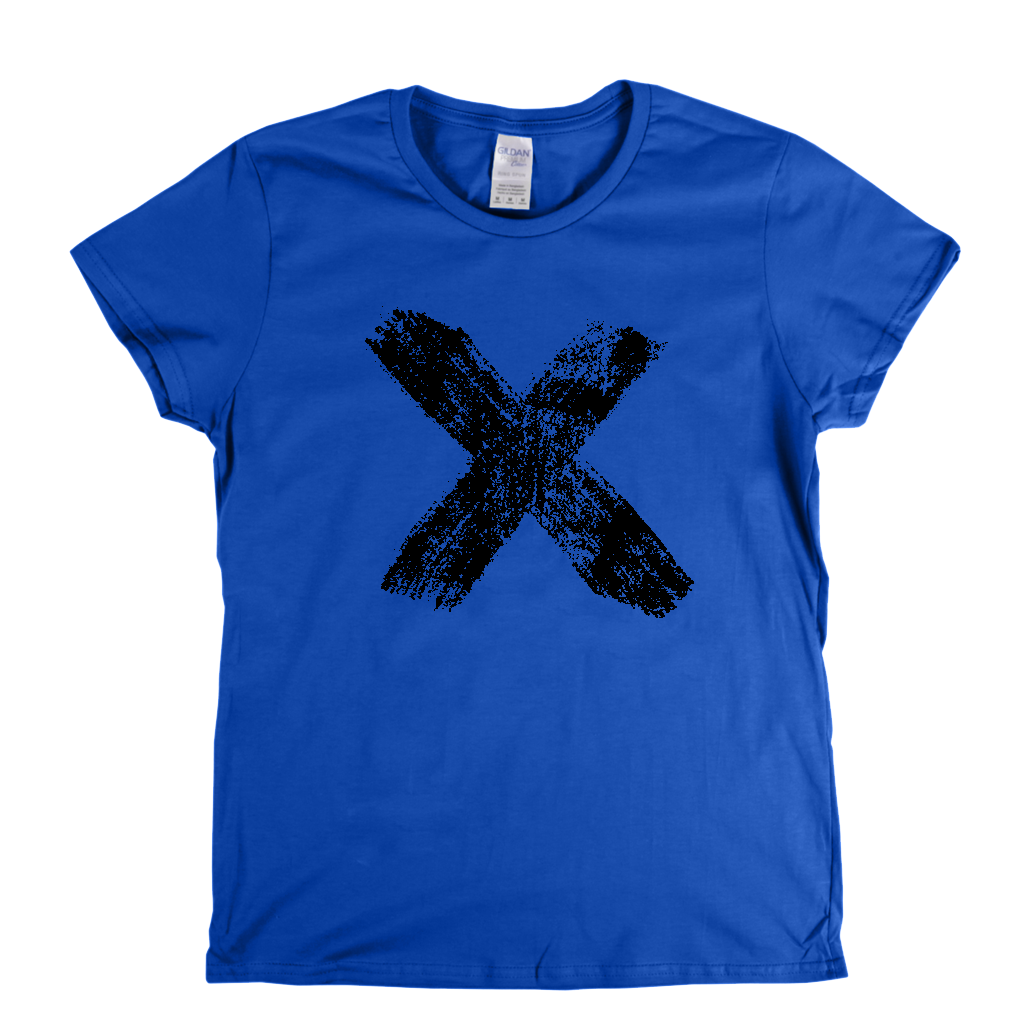 Letter X Womens T-Shirt