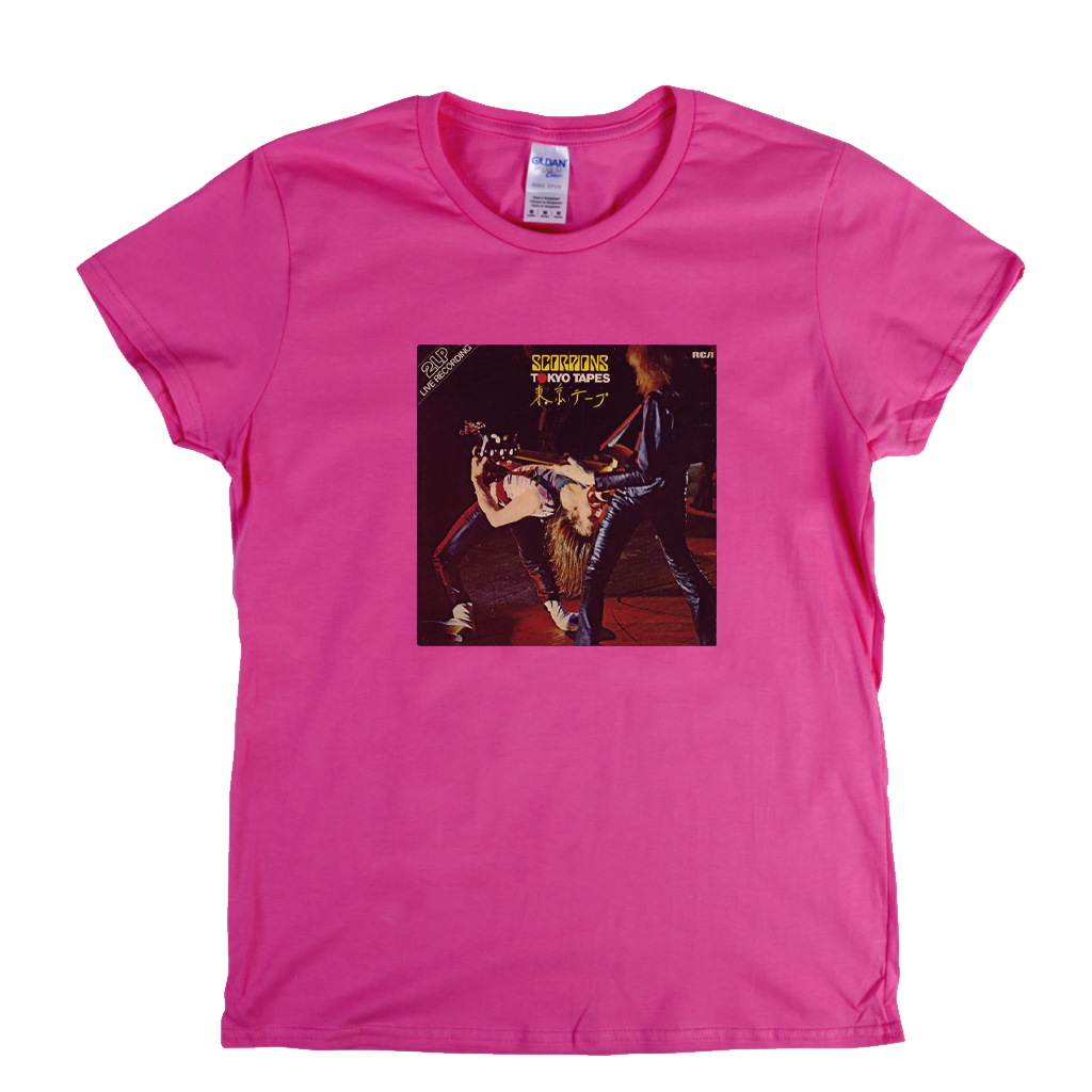 Scorpions Tokyo Tapes Womens T-Shirt