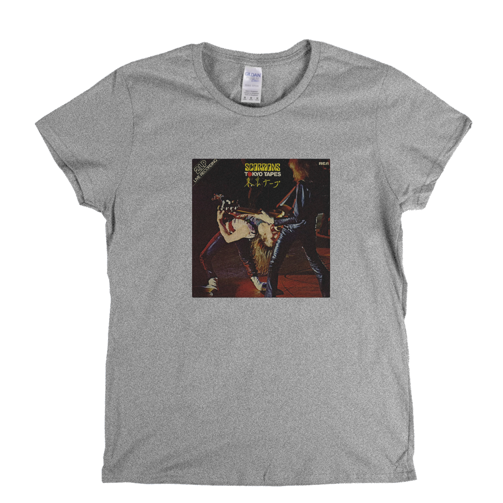 Scorpions Tokyo Tapes Womens T-Shirt