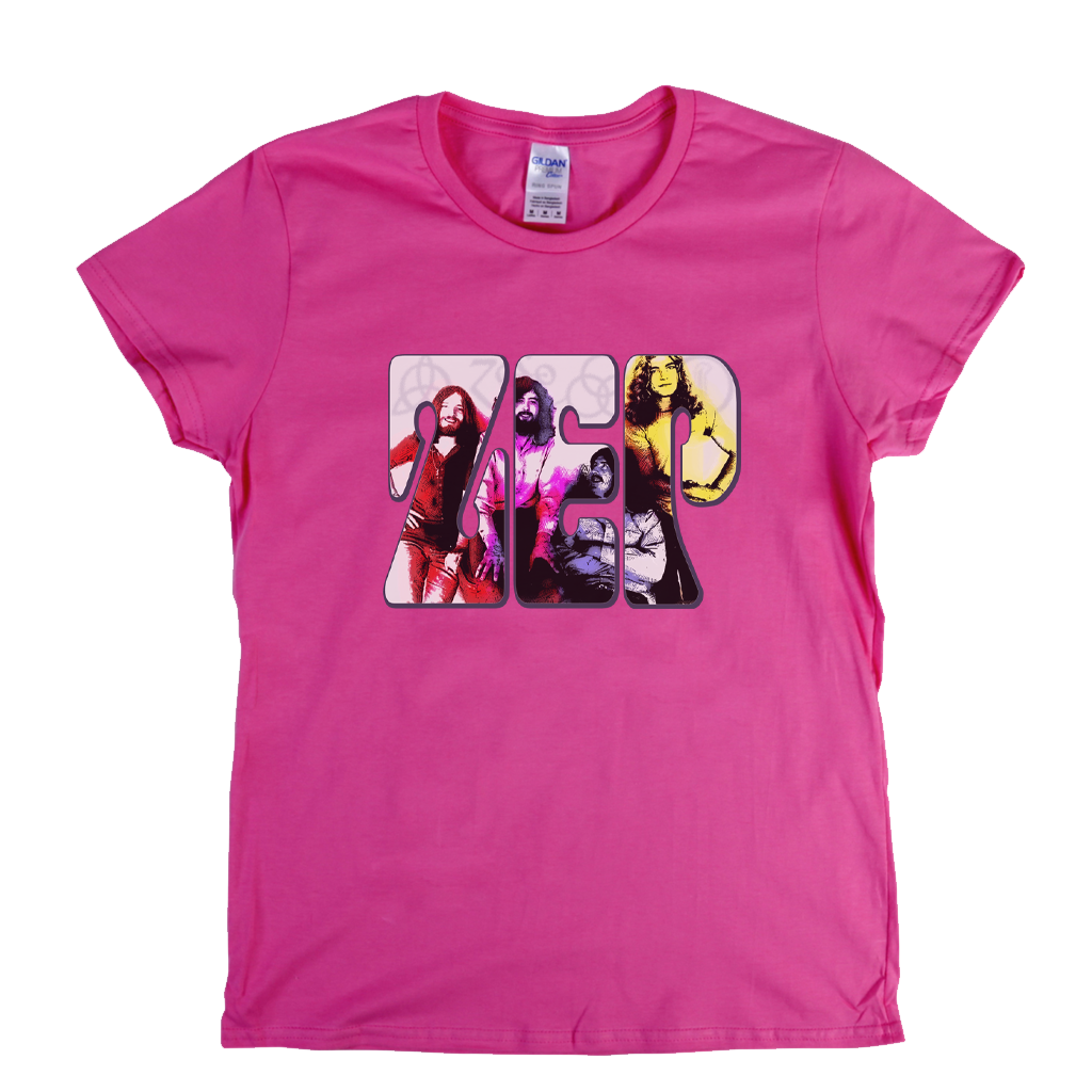 Zep In Colour Womens T-Shirt