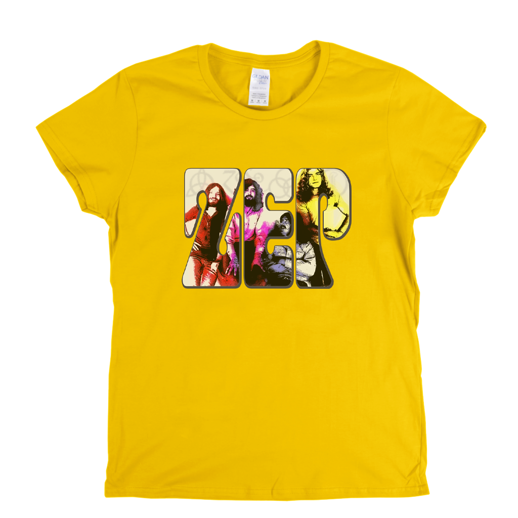 Zep In Colour Womens T-Shirt