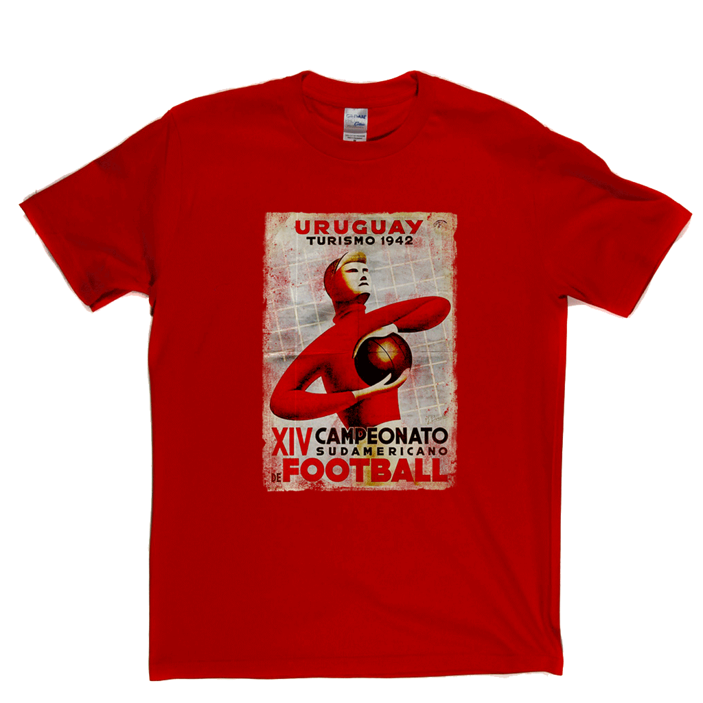 Uruguay Turismo 1942 Poster Regular T-Shirt
