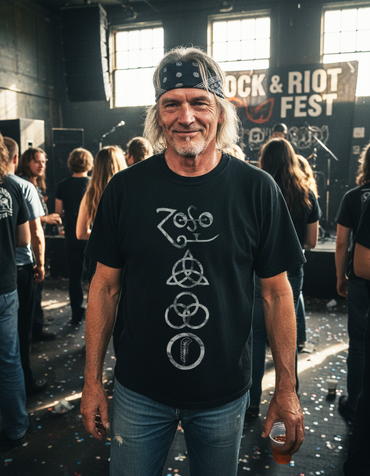 Led Zeppelin Symbols T-shirt