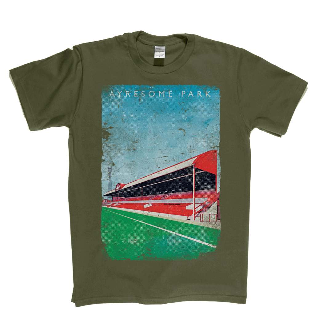 Ayresome Park Poster Regular T-Shirt
