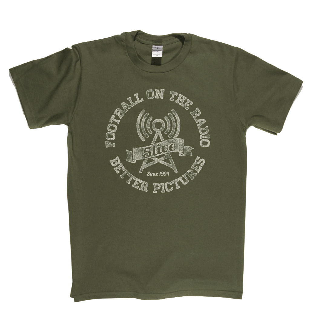 Football On The Radio 5 Live Better Pictures Regular T-Shirt