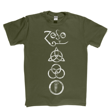 Led Zeppelin Symbols T-shirt