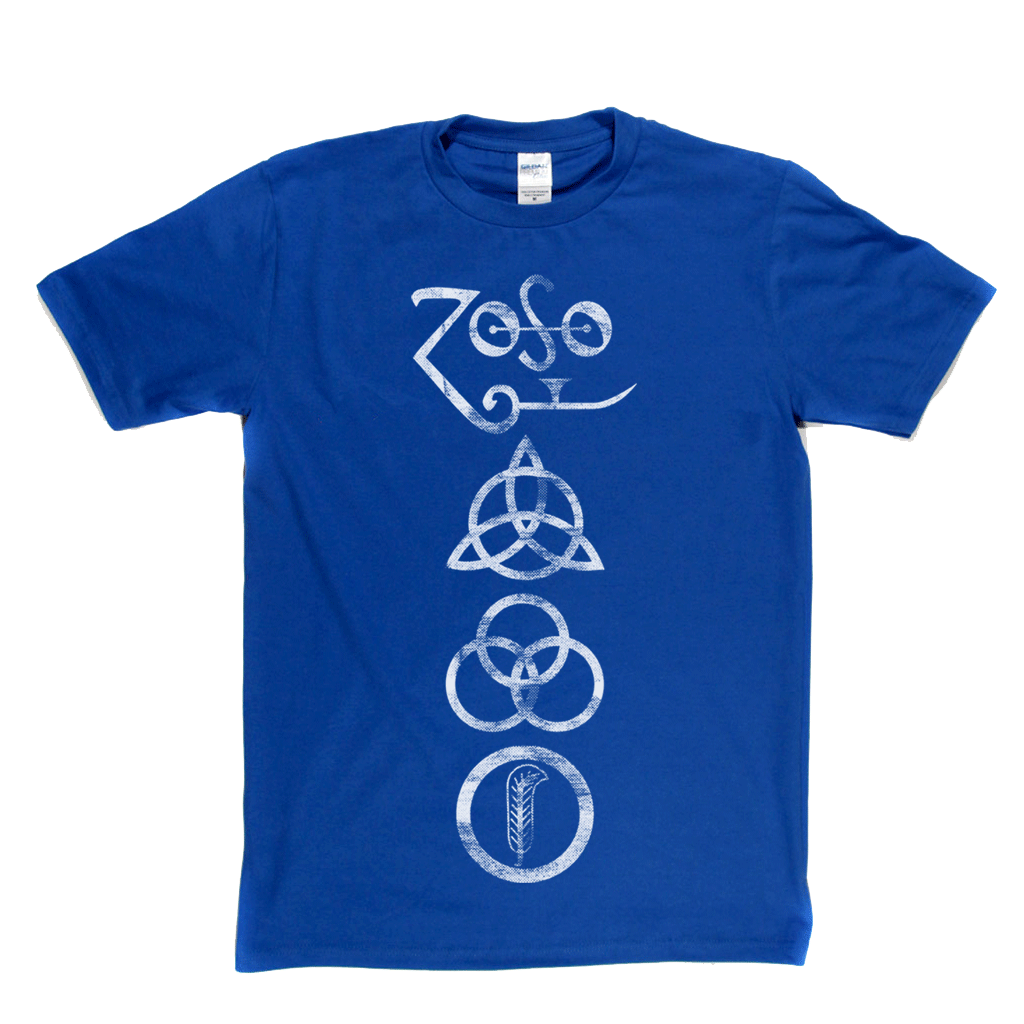 Led Zeppelin Symbols T-shirt