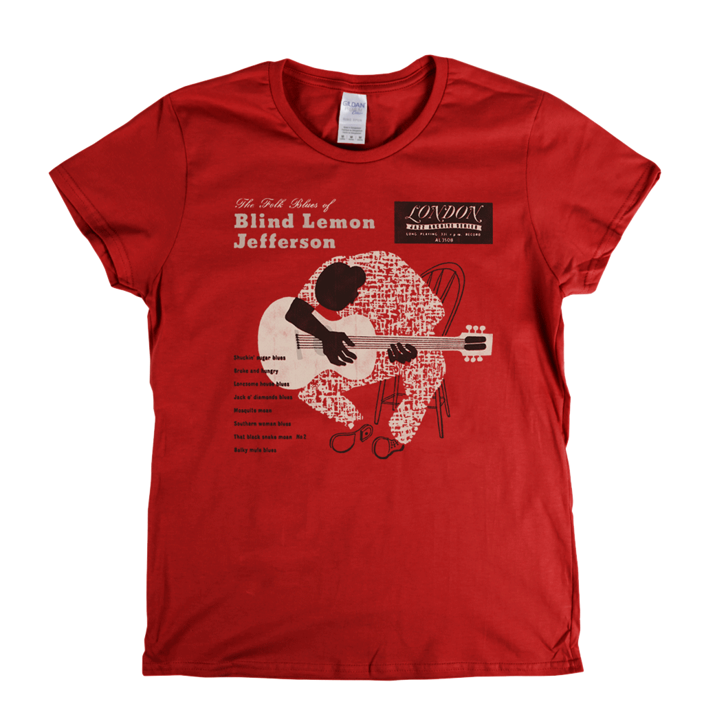 Blind Lemon Jefferson Womens T-Shirt