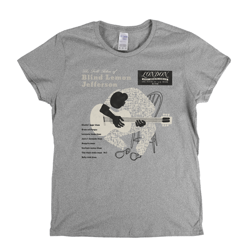 Blind Lemon Jefferson Womens T-Shirt