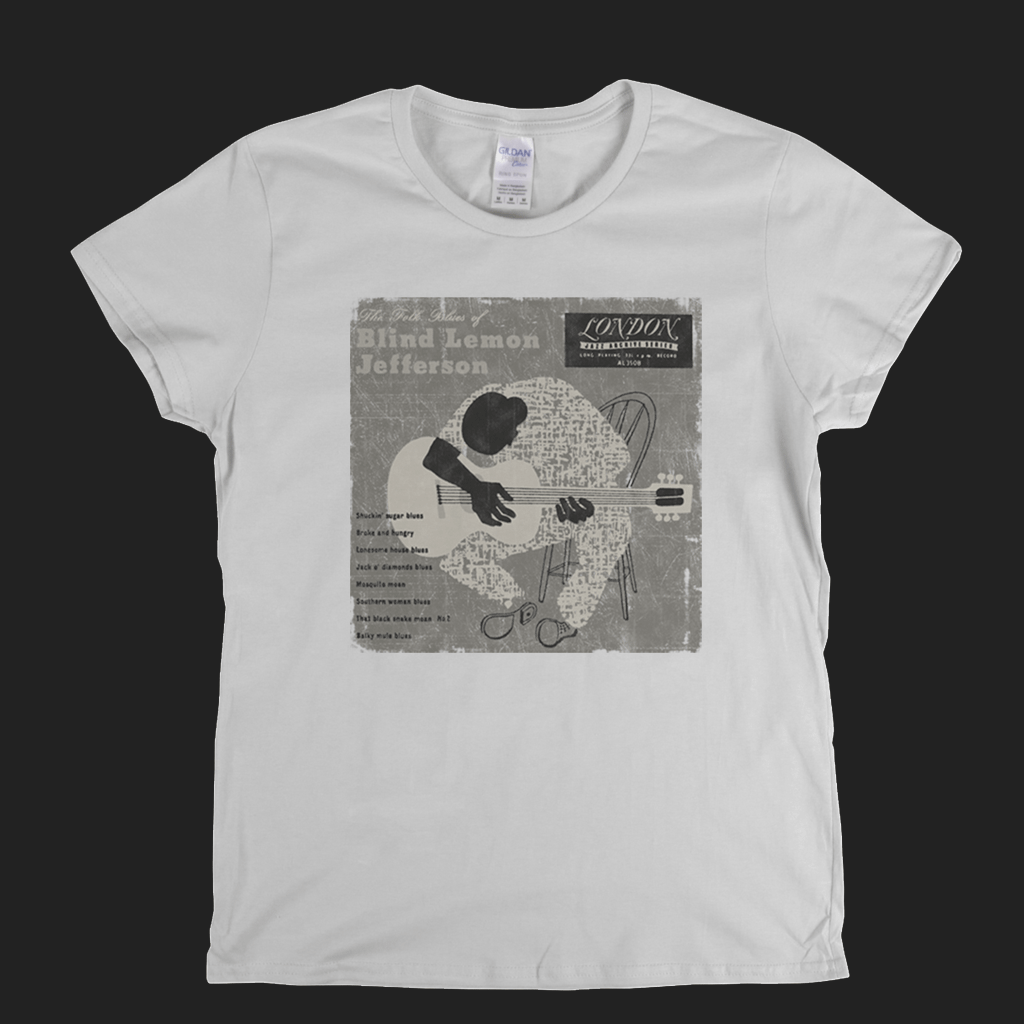 Blind Lemon Jefferson Womens T-Shirt