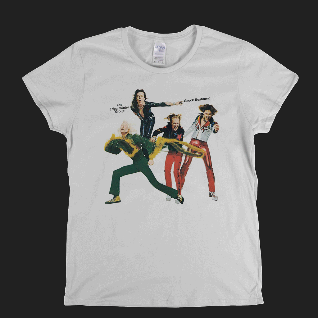 Edgar Winter Group Shock Treatment Womens T-Shirt