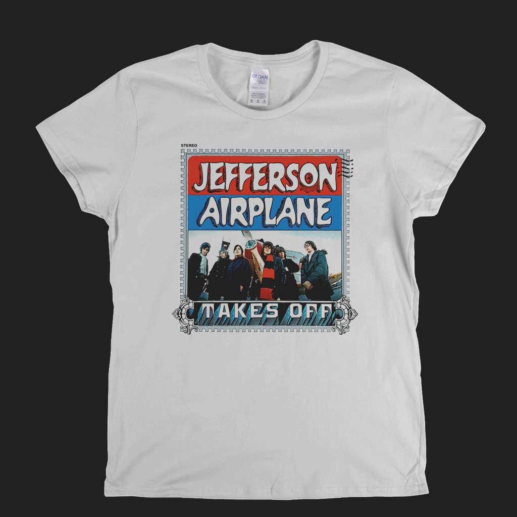 Jefferson Airplane Takes Off Womens T-Shirt