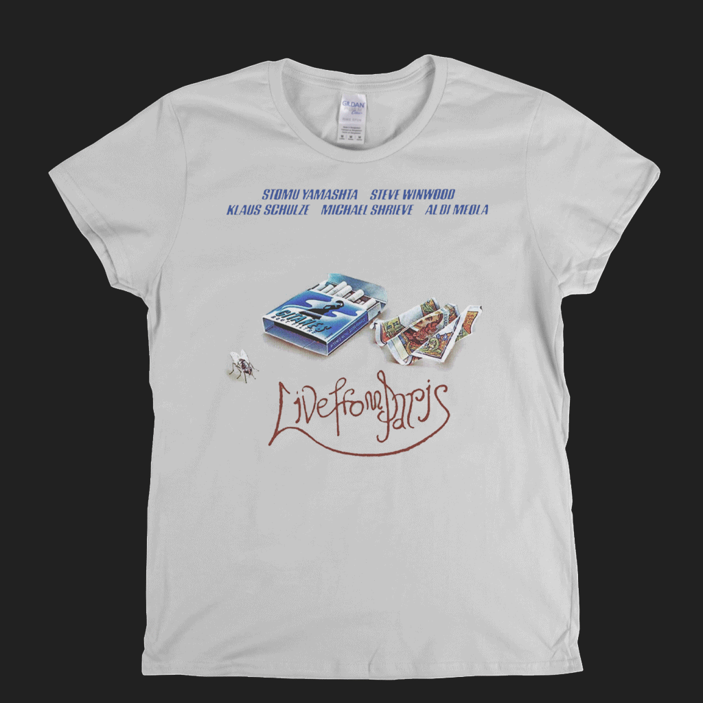 Stomu Yamashta Steve Winwood Live From Paris Womens T-Shirt