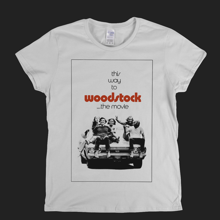 This Way To Woodstock Womens T-Shirt