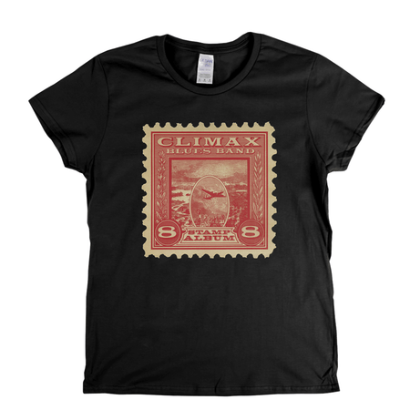 Climax Blues Band Stamp Album Womens T-Shirt