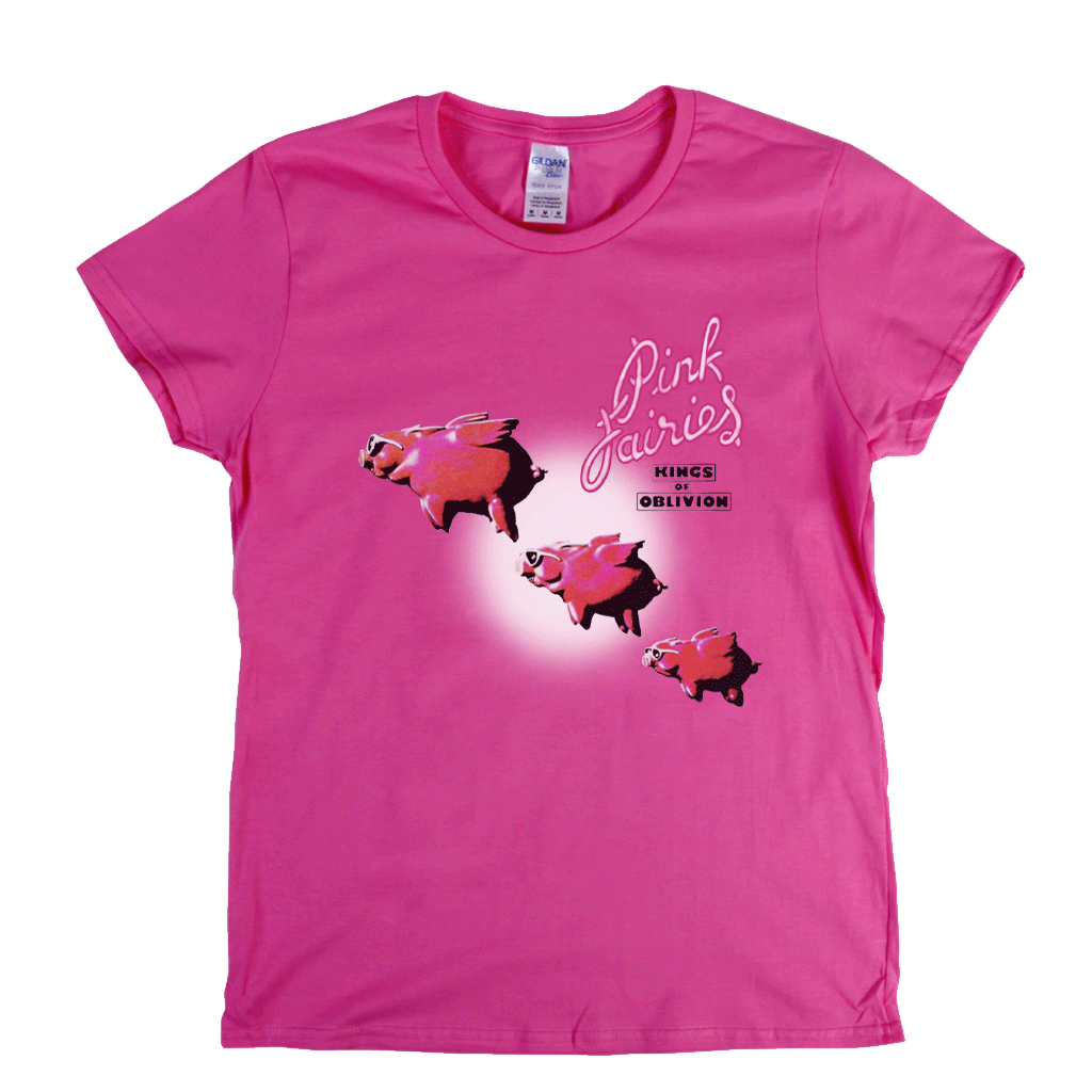 Pink Fairies Kings Of Oblivion Womens T-Shirt