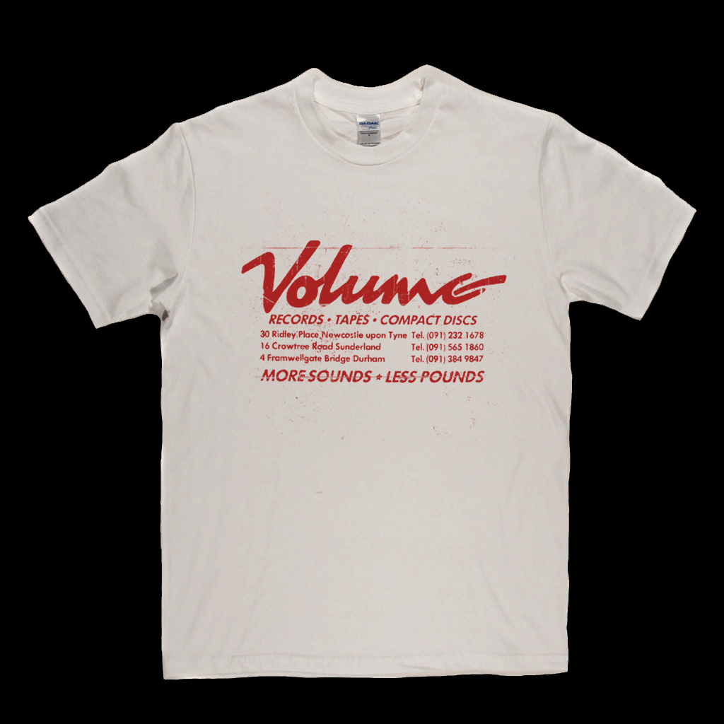 Volume Records Tapes Compact Discs T-Shirt