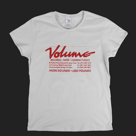 Volume Records Tapes Compact Discs Womens T-Shirt