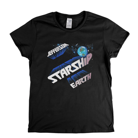 Jefferson Starship Earth Womens T-Shirt