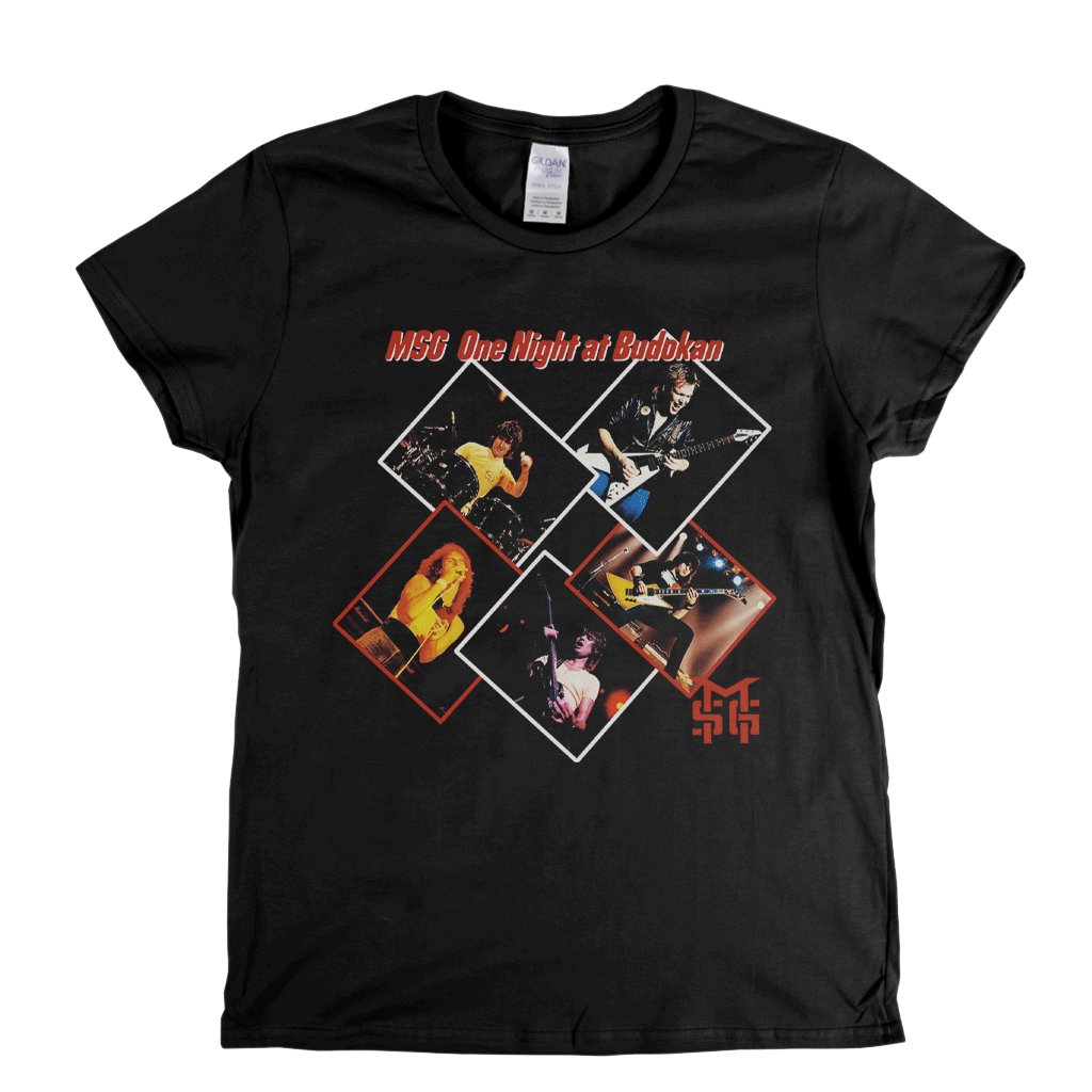 Michael Schenker Group - One Night In Budokan Womens T-Shirt