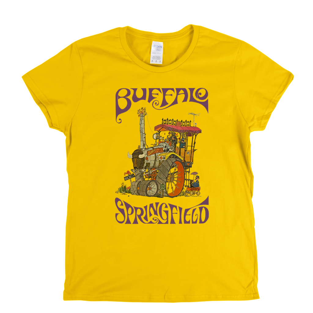 Buffalo Springfield 1968 Poster Womens T-Shirt