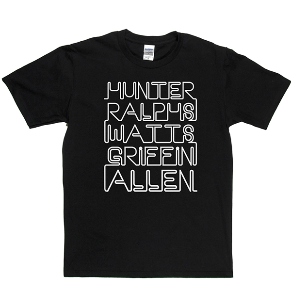 Mott the Hoople Line Up T-shirt