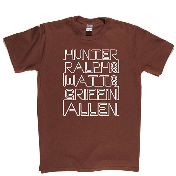 Mott the Hoople Line Up T-shirt