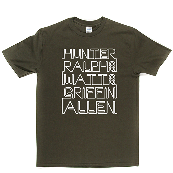 Mott the Hoople Line Up T-shirt