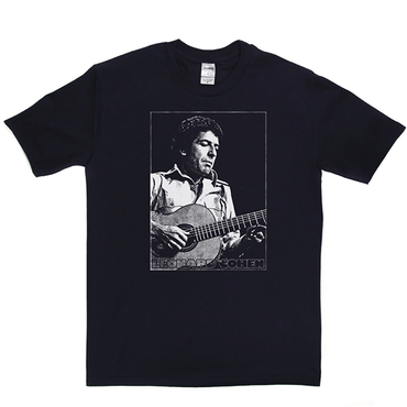 Leonard Cohen Acoustic T Shirt