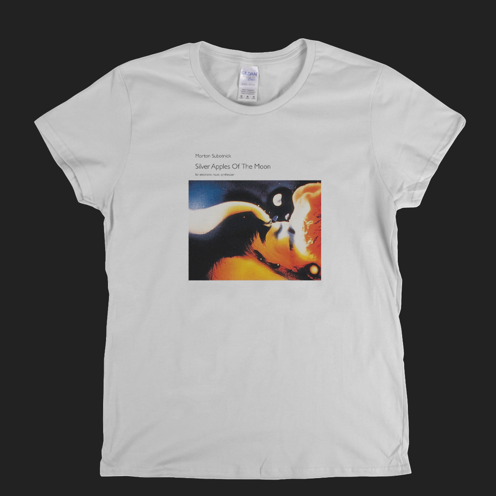 Morton Subotnick Silver Apples Of The Moon Womens T-Shirt
