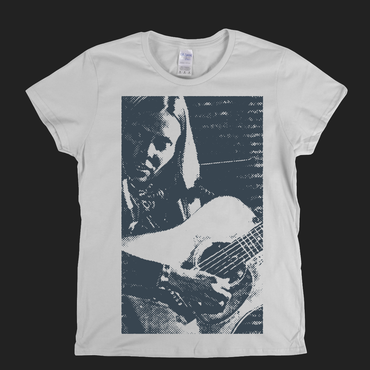 Joni Mitchell Close Up Womens T-Shirt