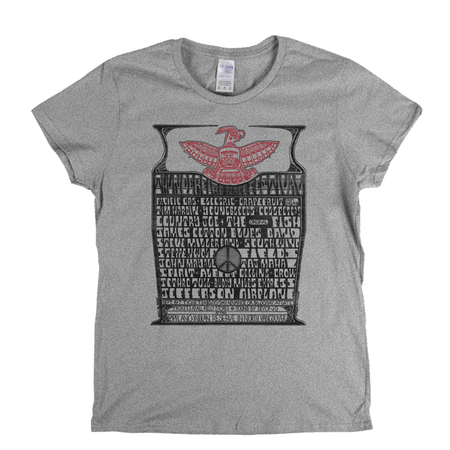 Thunderbird Peace Festival 1969 Womens T-Shirt