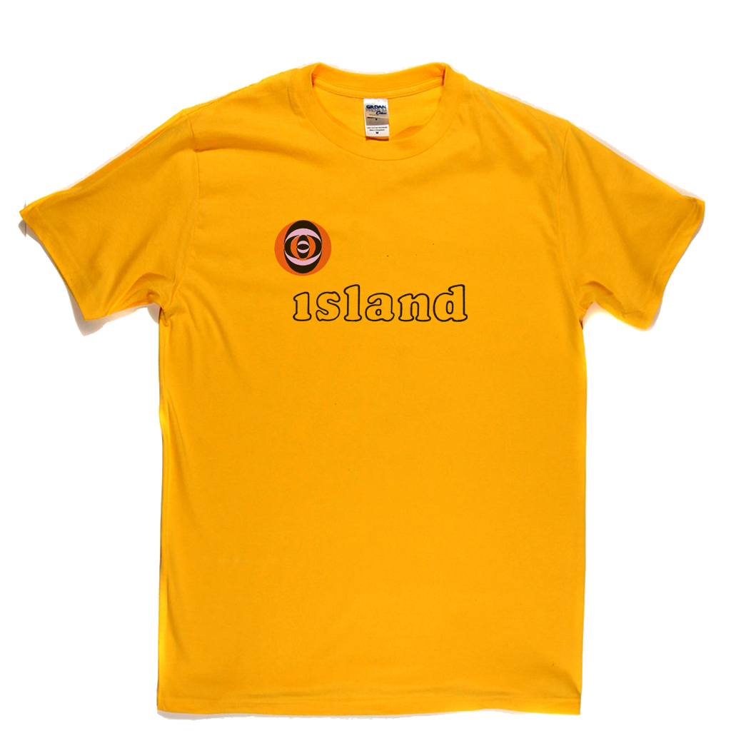 Island Record Label Logo T-Shirt