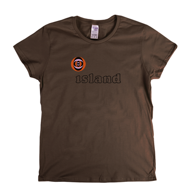 Island Record Label Logo Womens T-Shirt