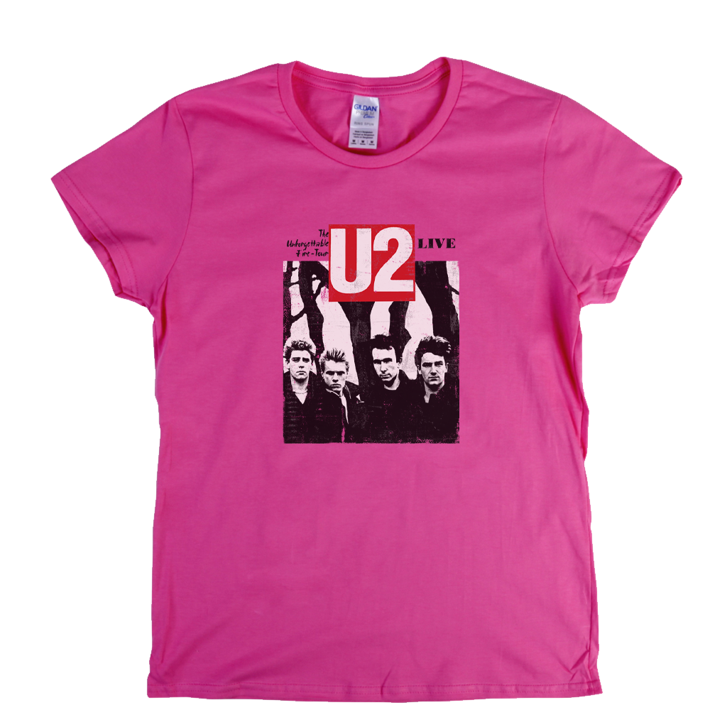 U2 The Unforgettable Fire Womens T-Shirt