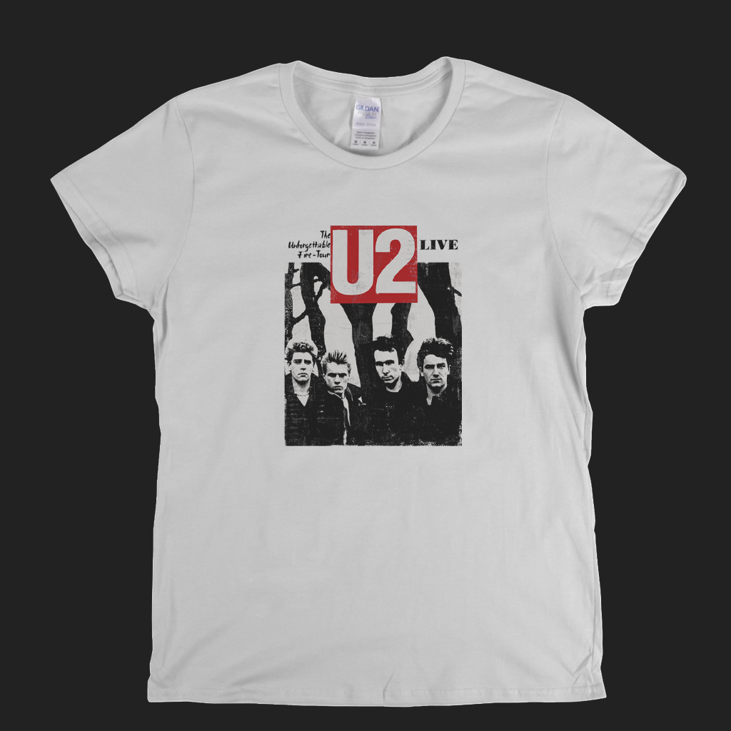 U2 The Unforgettable Fire Womens T-Shirt
