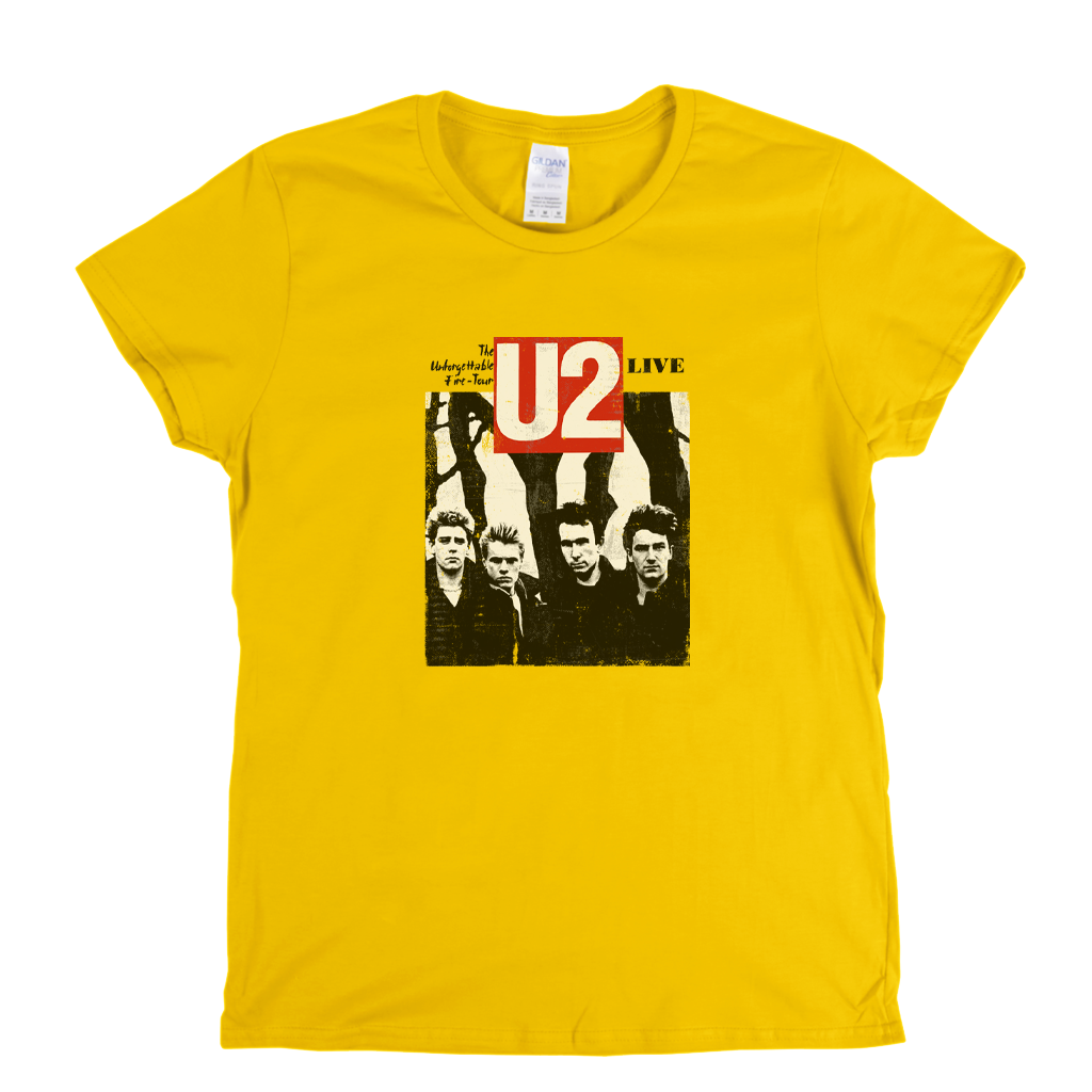 U2 The Unforgettable Fire Womens T-Shirt