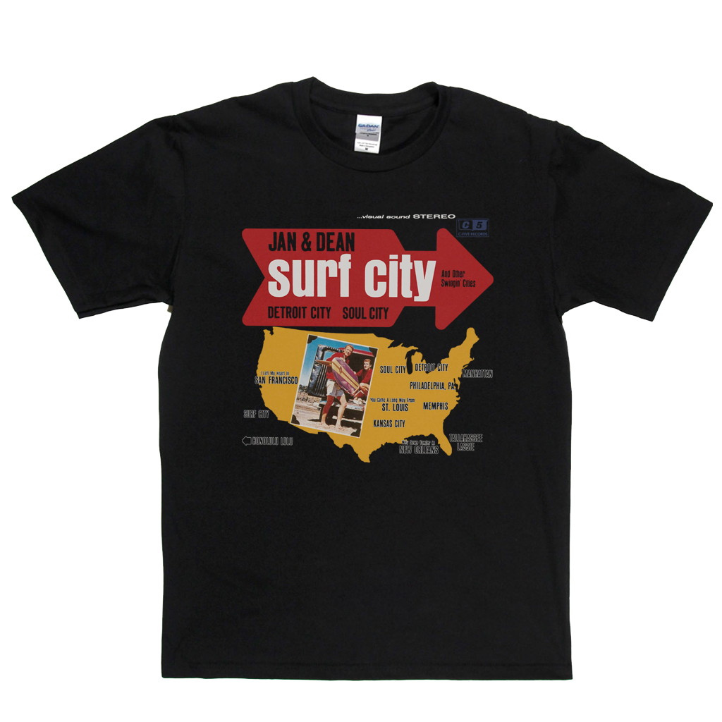 Jan And Dean Surf City T-Shirt