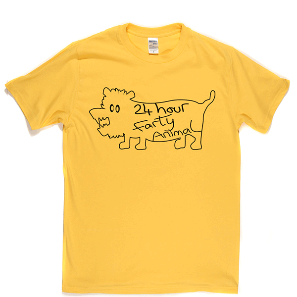 24 Hour Farty Animal T Shirt