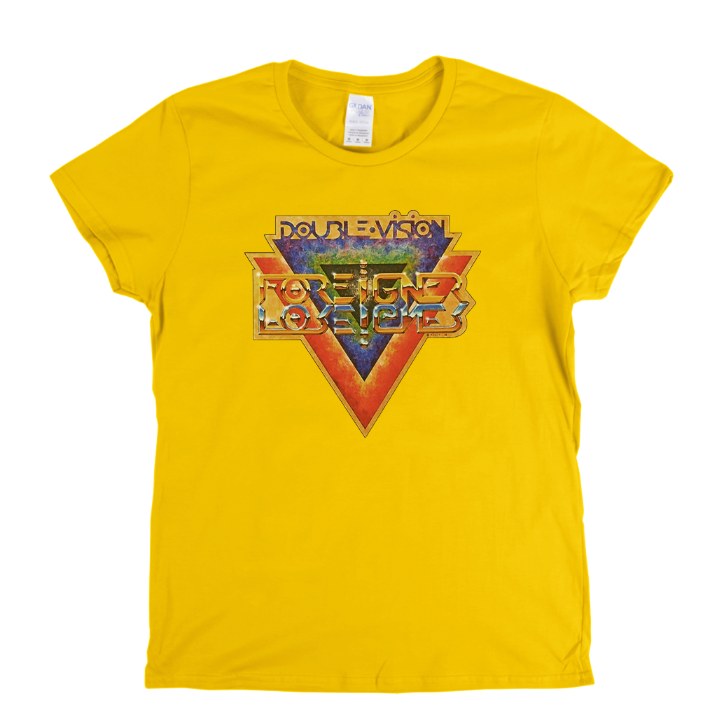 Foreigner Double Vision Womens T-Shirt
