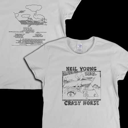 Neil Young Zuma Front And Back Womens T-Shirt