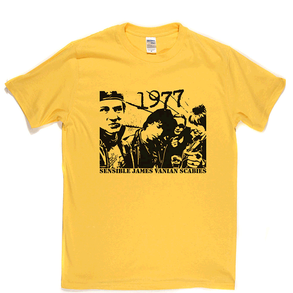 Damned Sensible James Vanian Scabies T-shirt