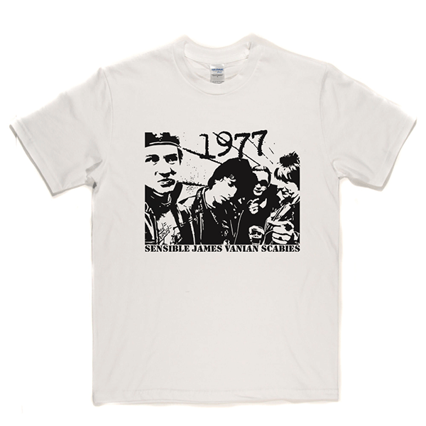 Damned Sensible James Vanian Scabies T-shirt