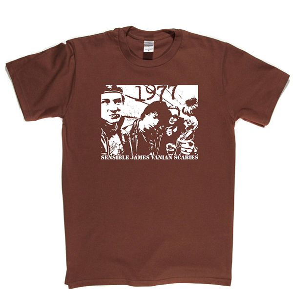 Damned Sensible James Vanian Scabies T-shirt