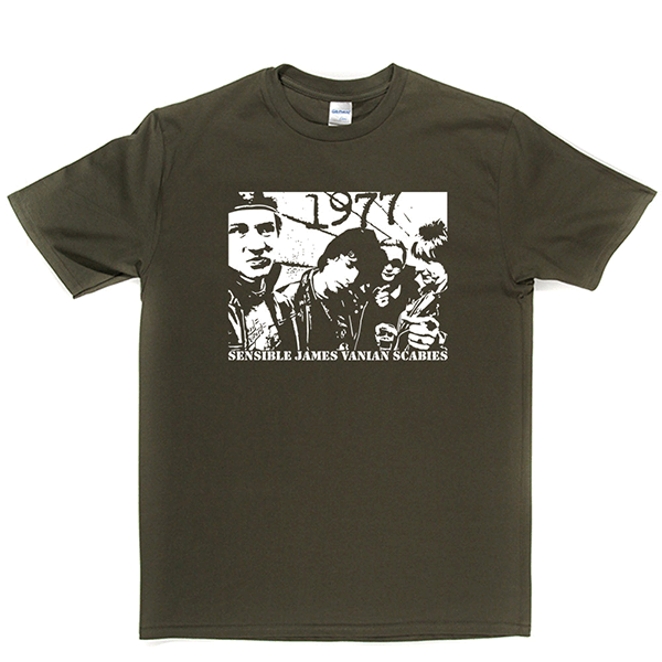 Damned Sensible James Vanian Scabies T-shirt